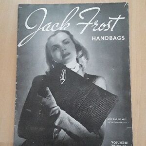 Jack Frost Handbags Crochet Pattern Book 1945, Magazine Style